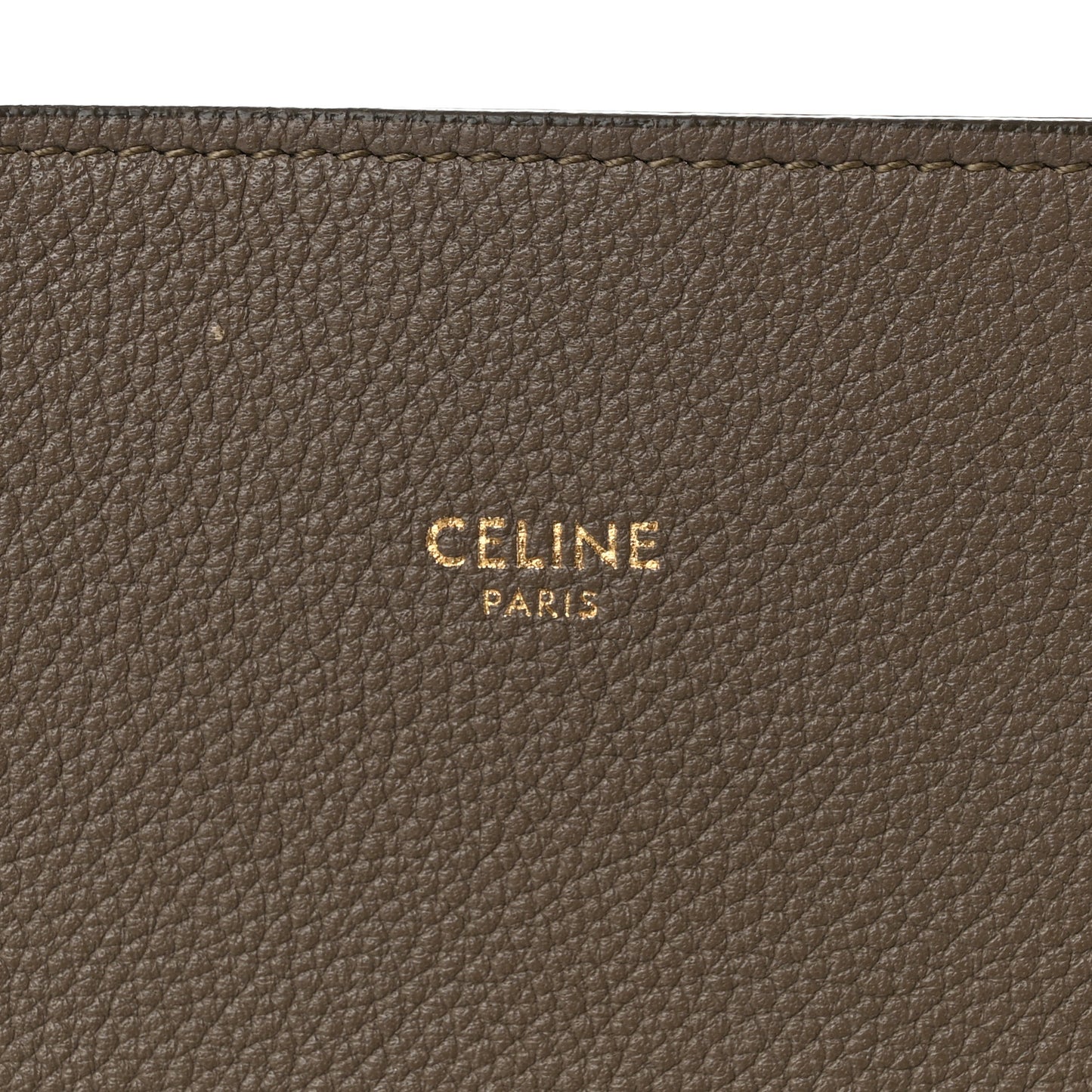 Soft Grained Calfskin Small Belt Cabas Phantom Taupe