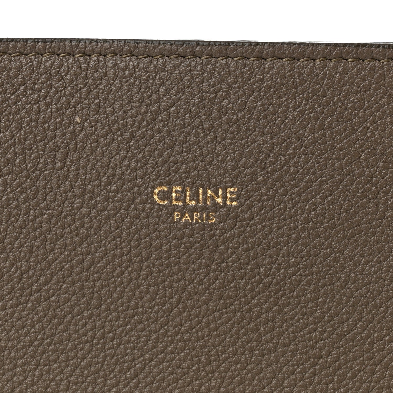 Celine Soft Grained Calfskin Small Belt Cabas Phantom Taupe 6 of 10
