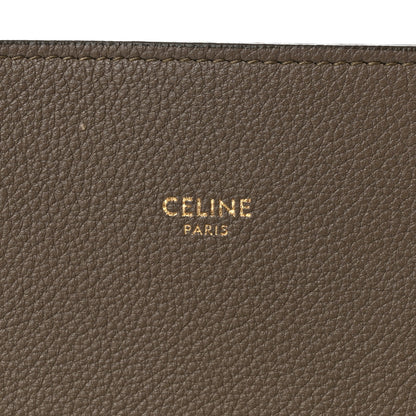 Celine Soft Grained Calfskin Small Belt Cabas Phantom Taupe 6 of 10