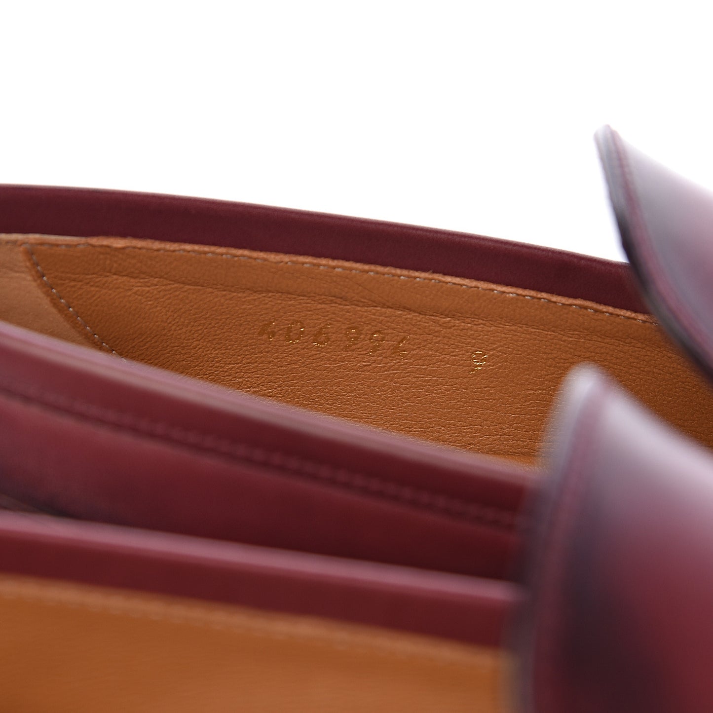 Calfskin Horsebit Mens Jordaan Loafers 9 Strong Red