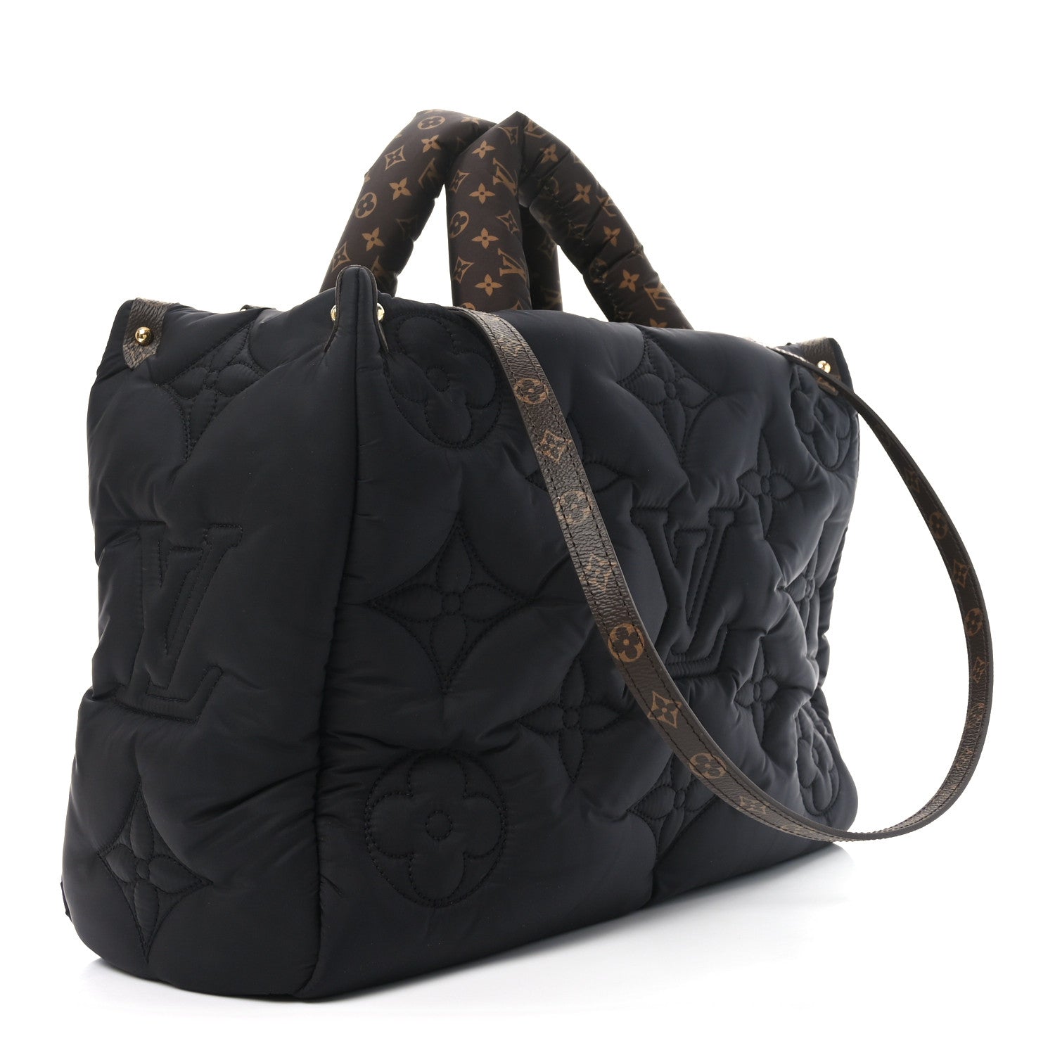 Louis Vuitton Econyl Monogram Pillow Giant Onthego MM Black 3 of 9