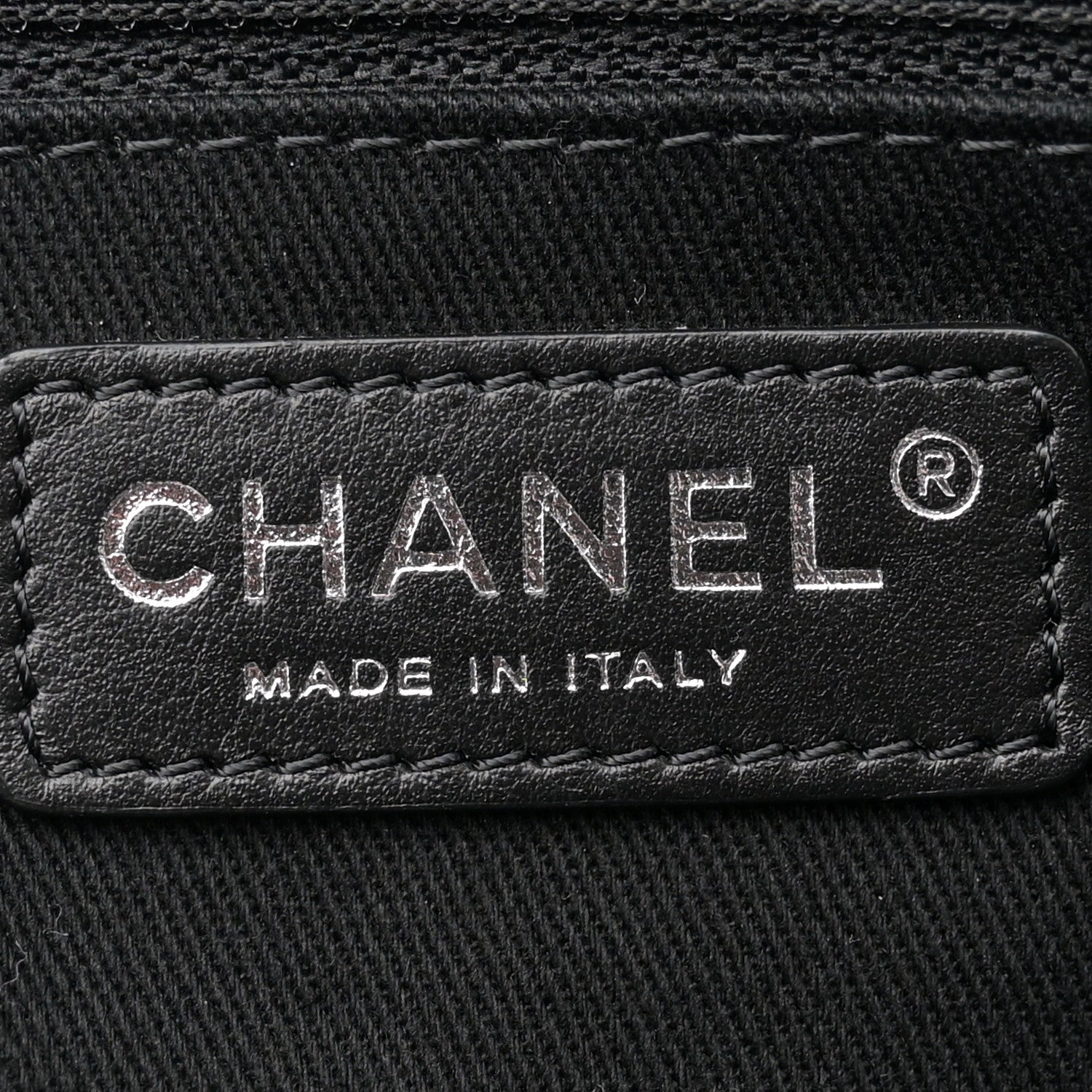 Chanel Mixed Fibers Medium Deauville Tote Dark Blue 7 of 13