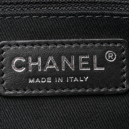 Chanel Mixed Fibers Medium Deauville Tote Dark Blue 7 of 13