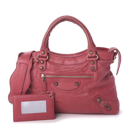 Balenciaga Agneau Giant 12 Rose Gold Hardware Town Rose Thulian 1 of 12