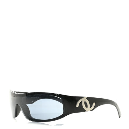 Chanel Acetate CC Sunglasses 5072 Black 1 of 8