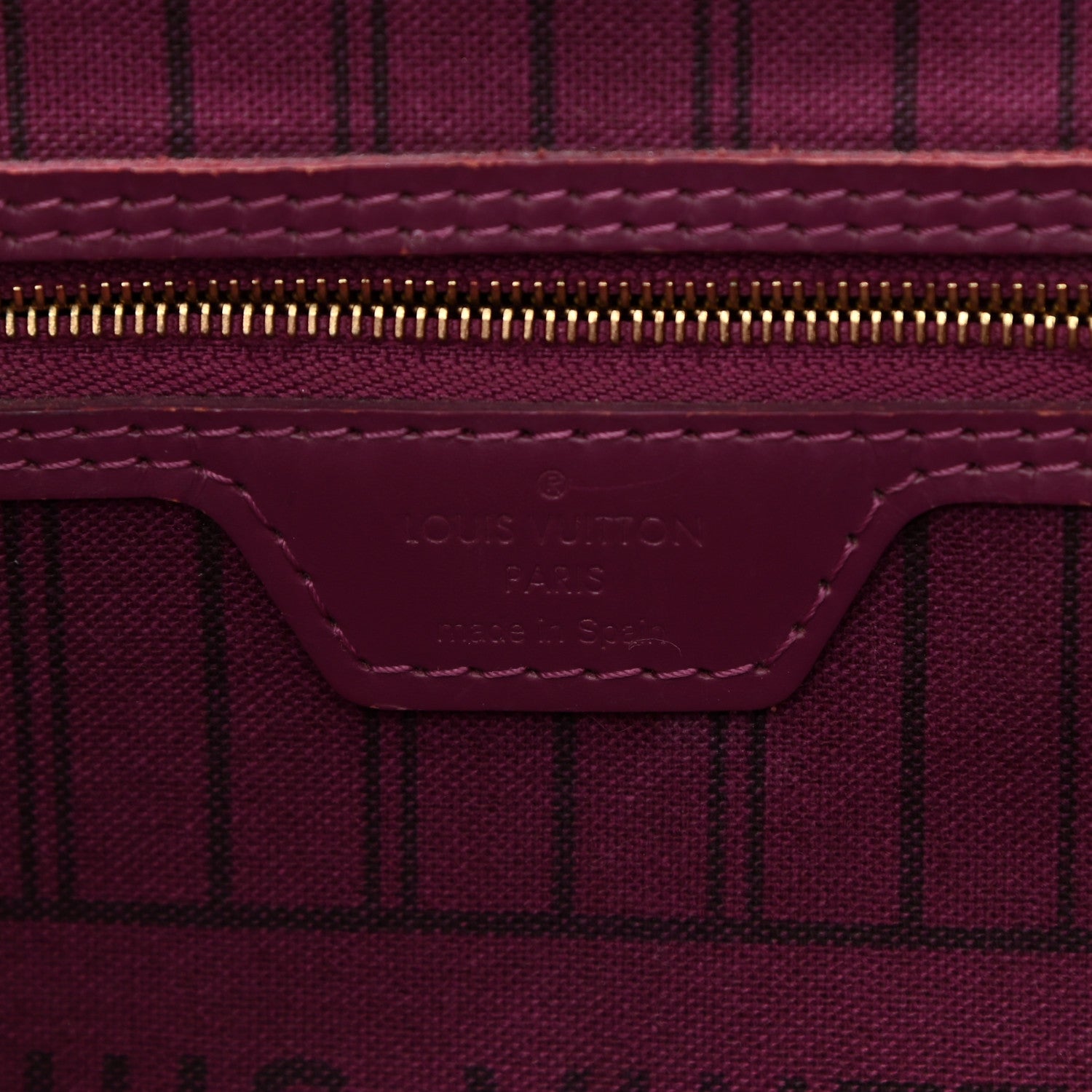 Louis Vuitton Monogram Totem Neverfull MM Magenta 8 of 14