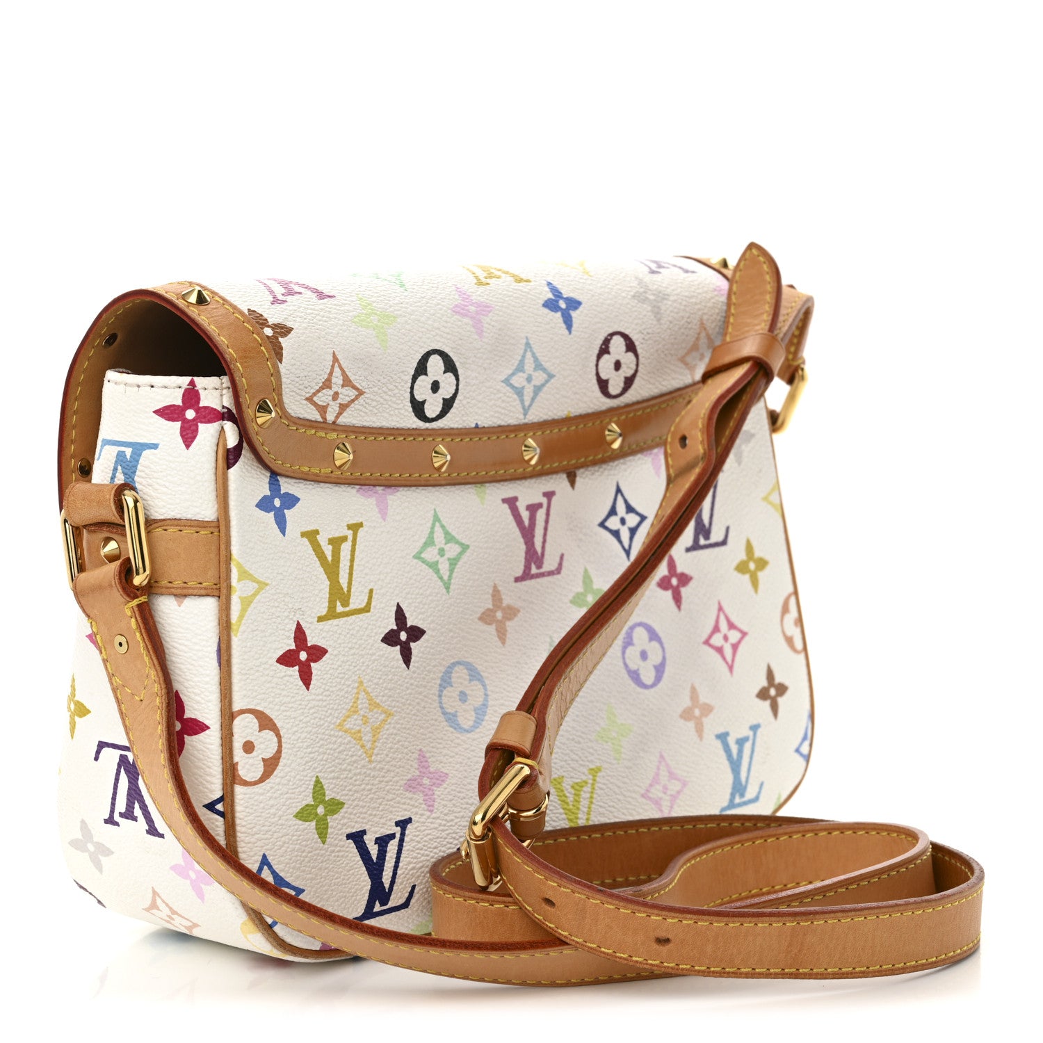 Louis Vuitton Monogram Multicolor Sologne White 3 of 13