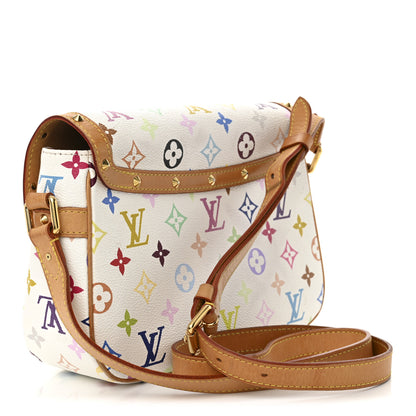 Louis Vuitton Monogram Multicolor Sologne White 3 of 13