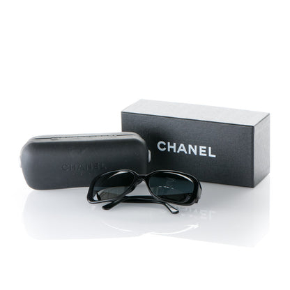 Chanel Enamel CC Sunglasses 5101 Black 9 of 9