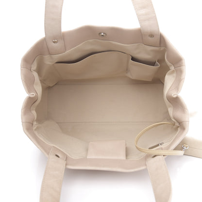 Chanel Caviar CC Tote Beige 6 of 19
