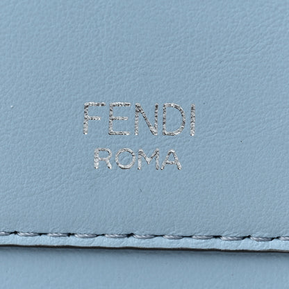 Fendi Vitello Grace Matte O'Lock Mini Camera Case Azzurro Baby 10 of 10