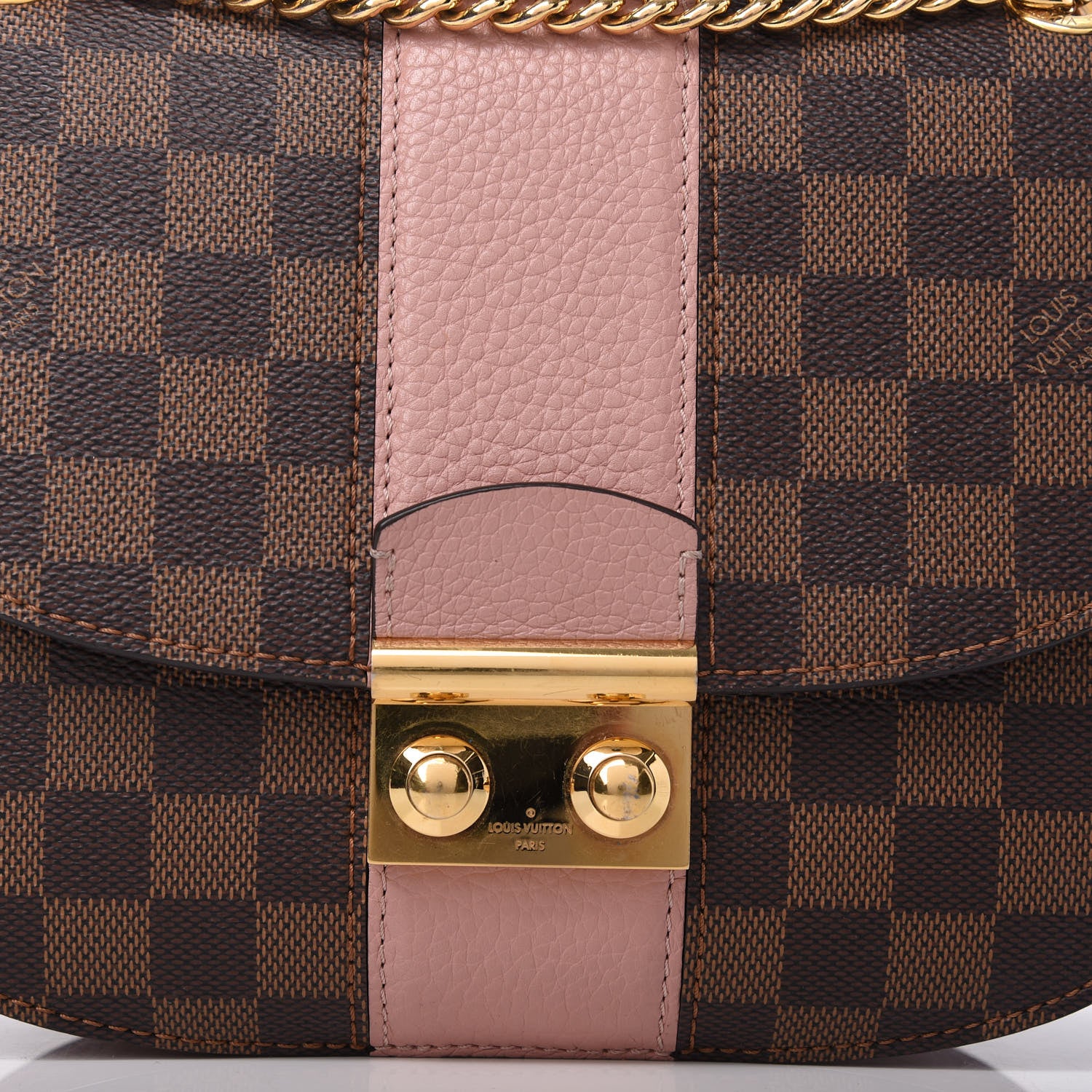 Louis Vuitton Damier Ebene Cuir Taurillon Wight Magnolia 13 of 14