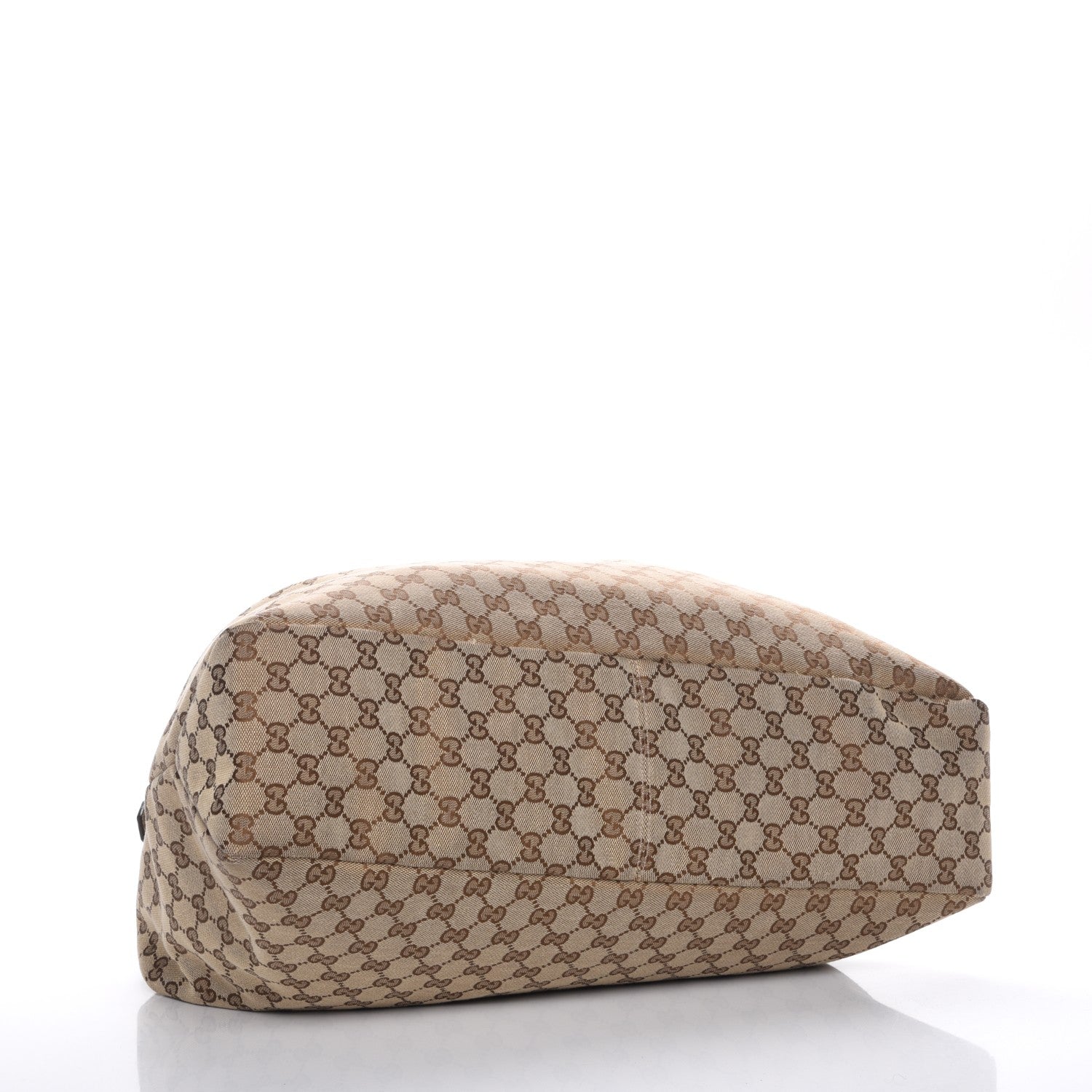 Gucci Monogram Large Horsebit Chain Hobo Off White 4 of 7