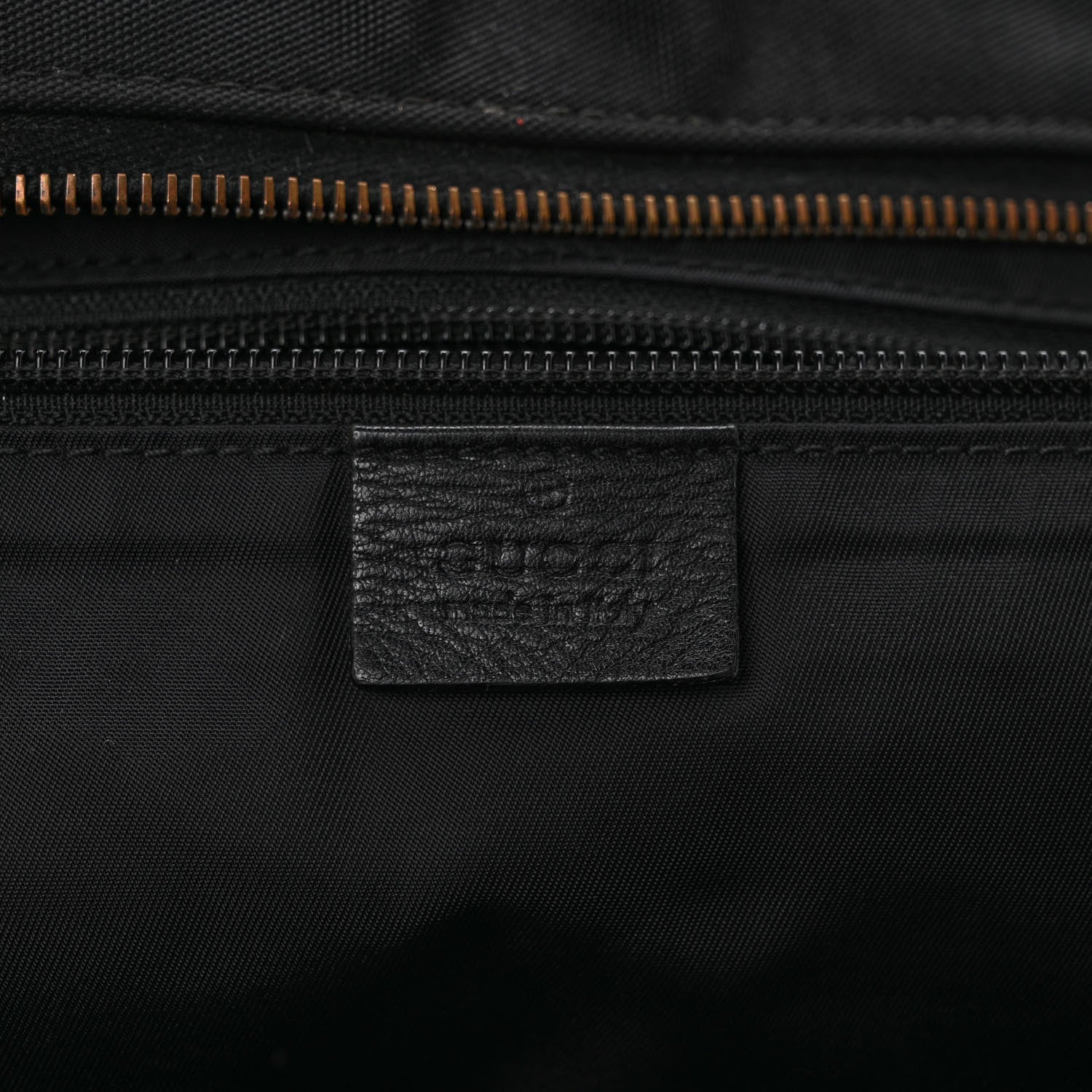 Gucci Guccissima Nylon Briefcase Black 6 of 12