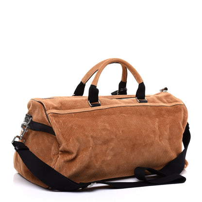 Saint Laurent Corduroy Andy Duffle Bag Brown 3 of 11