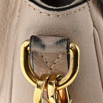 Louis Vuitton Grained Calfskin Lockme Tender Greige 10 of 12