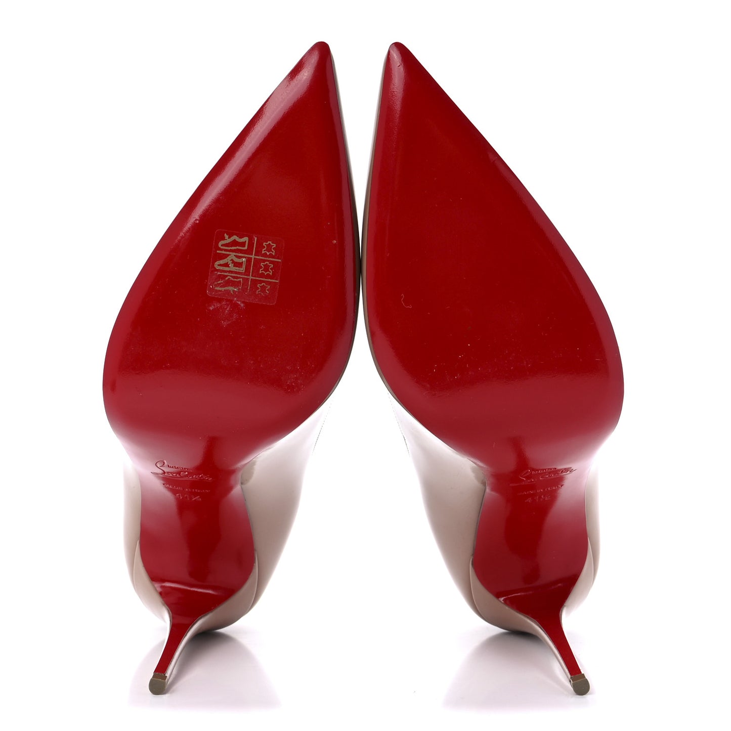 Patent Pigalle Follies 100 Pumps 41.5 Nude