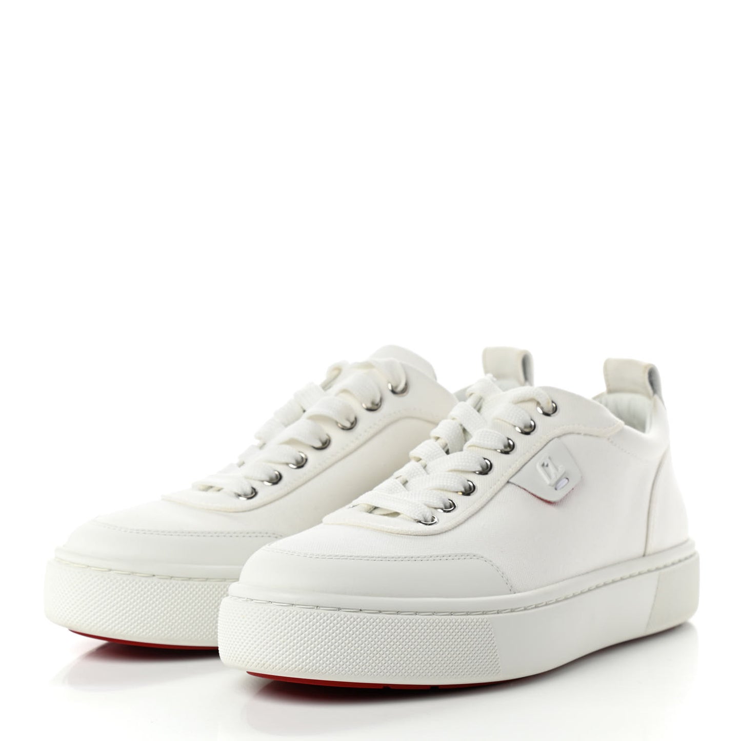 Canvas Simplerui Flat Sneakers 38.5 White