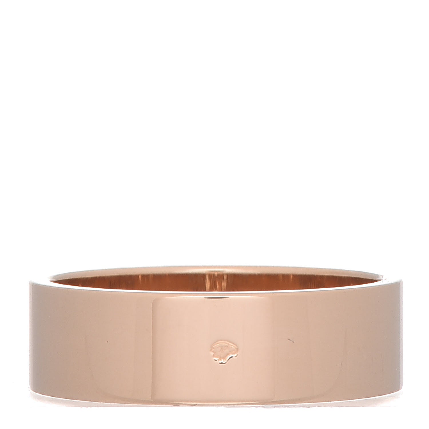 Hermes 18K Rose Gold Diamond PM H D'Ancre Ring 51 5.75 3 of 4