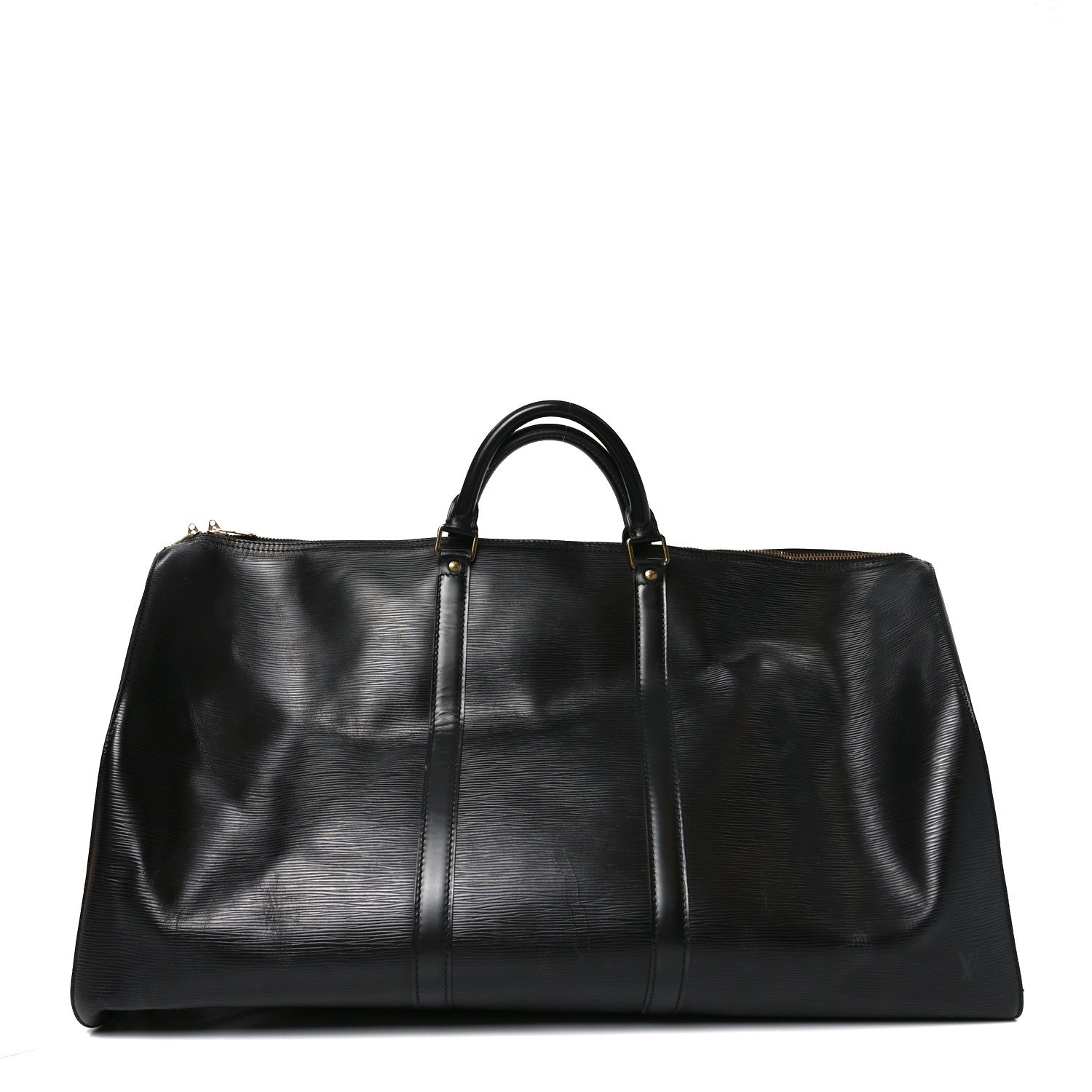 Louis Vuitton Epi Keepall 60 Black 1 of 9