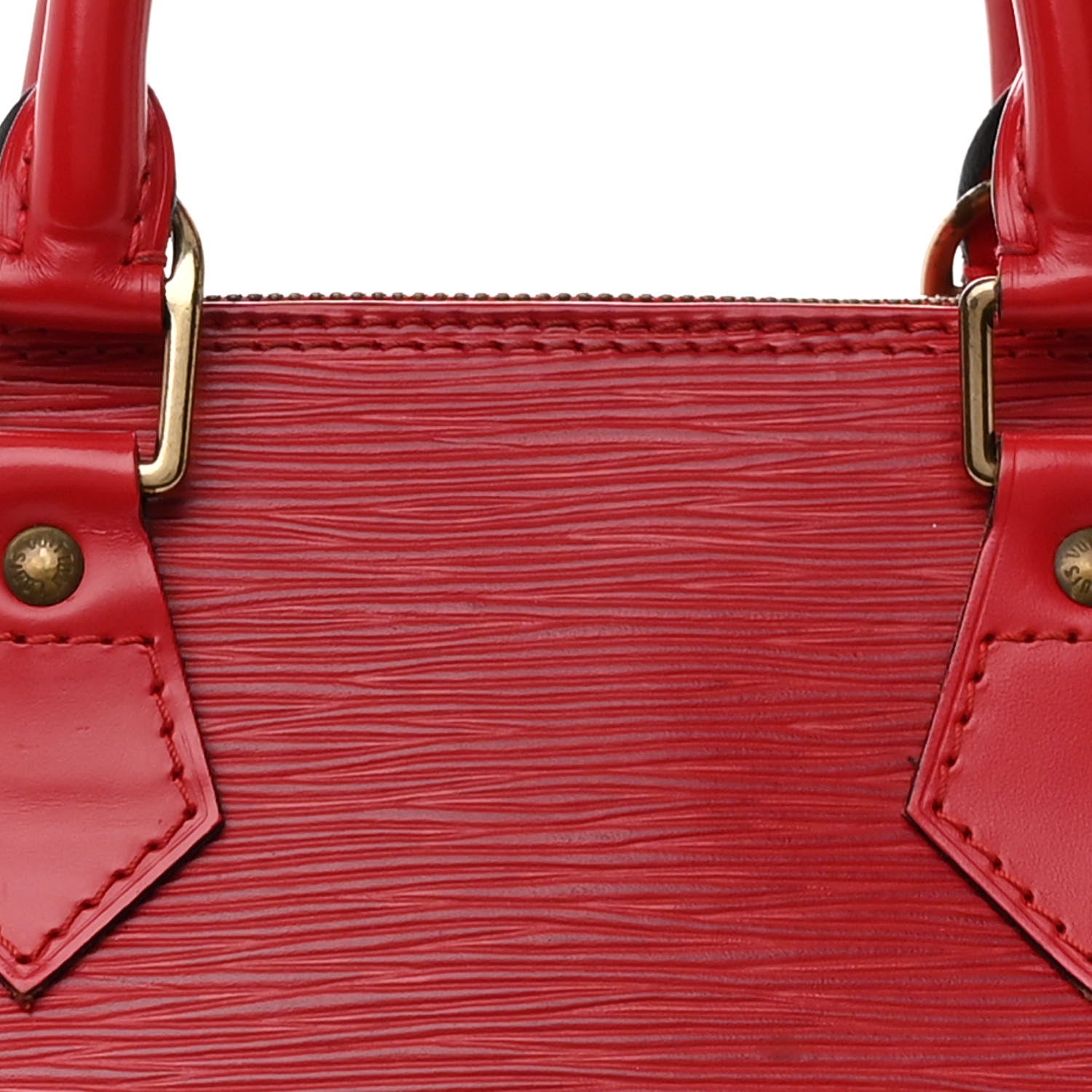 Louis Vuitton Epi Alma PM Castillan Red 8 of 14