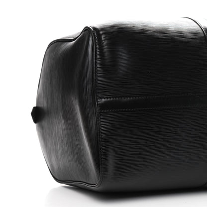Louis Vuitton Epi Keepall 50 Black 7 of 9