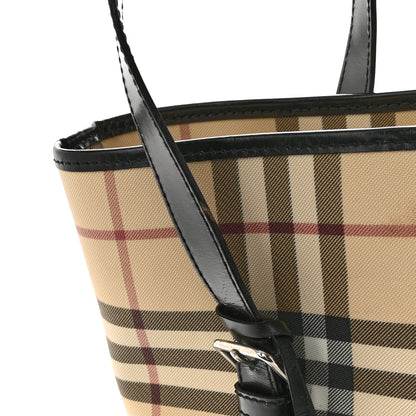 Burberry House Check Bucket Bag Black 11 of 13