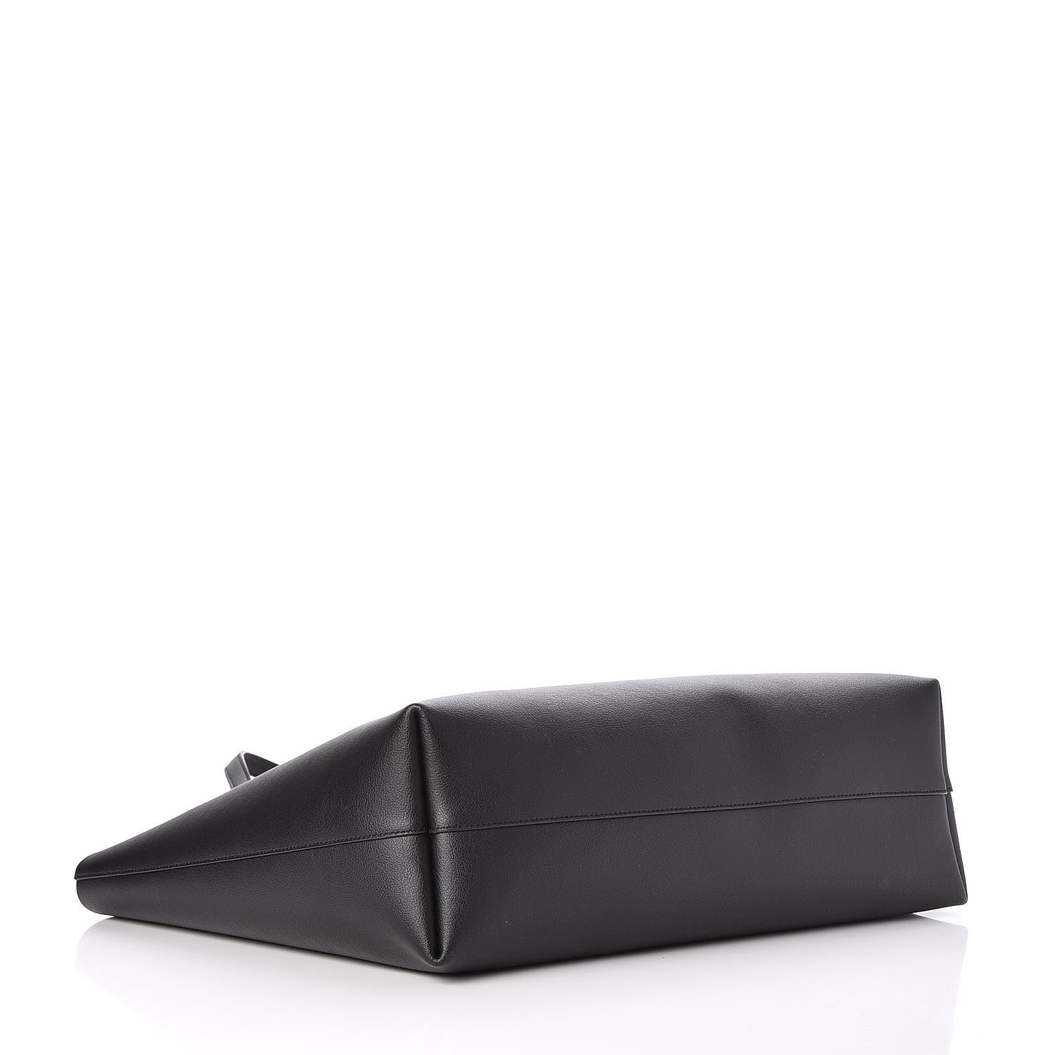 Saint Laurent Calfskin Large Shopping Tote Black 4 of 9