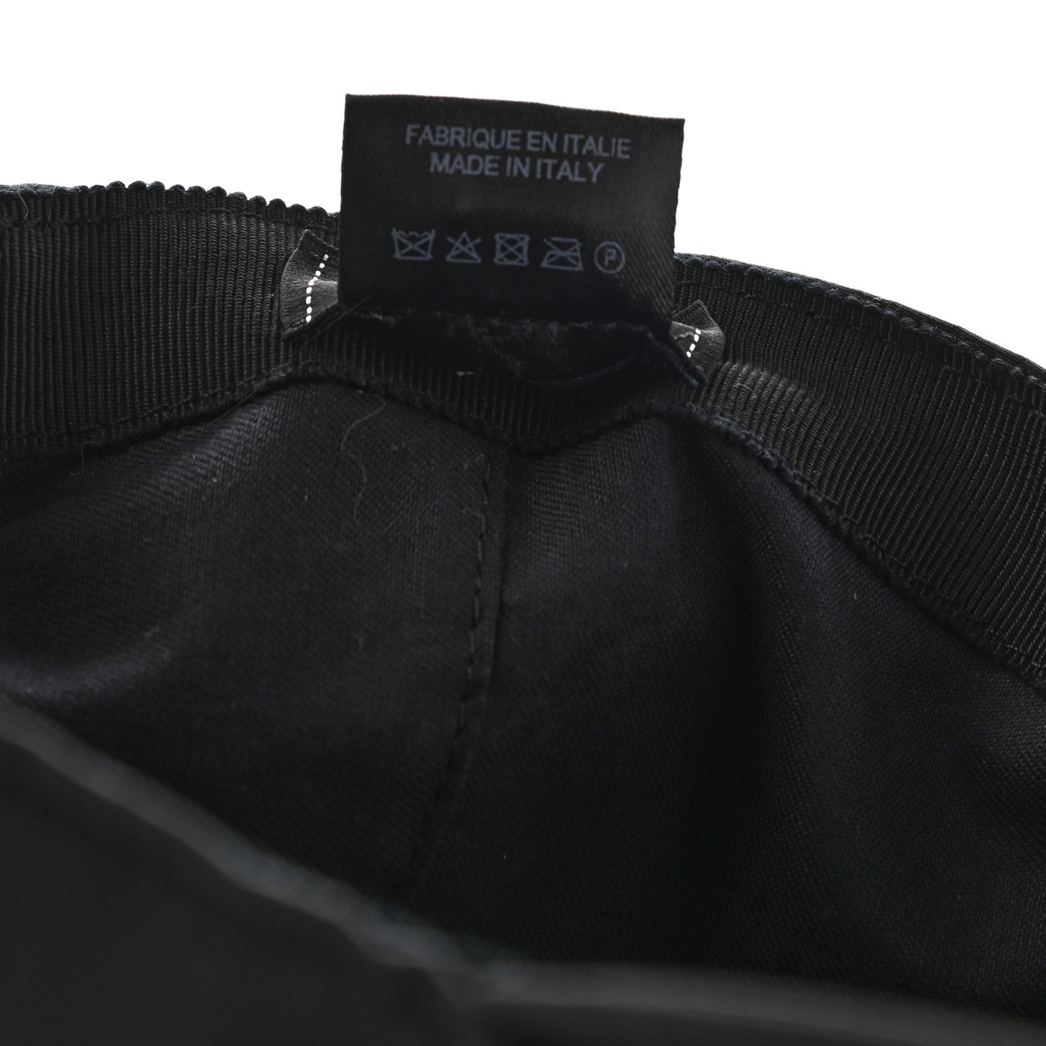 Chanel Cotton CC Cap Hat Black 9 of 9