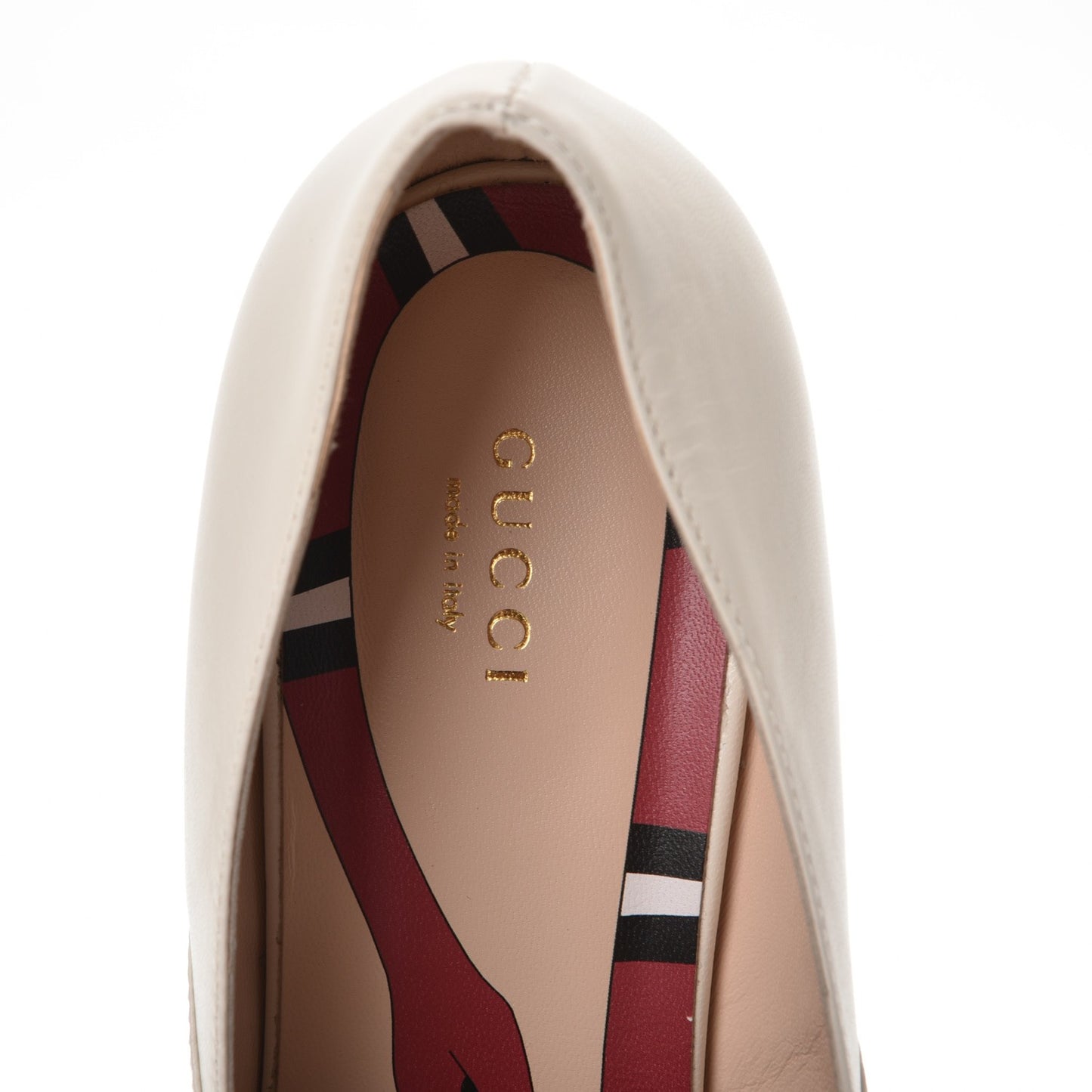 Malaga Kid Polly Kiltie Fringe 55mm Loafer Pumps 40 Mystic White
