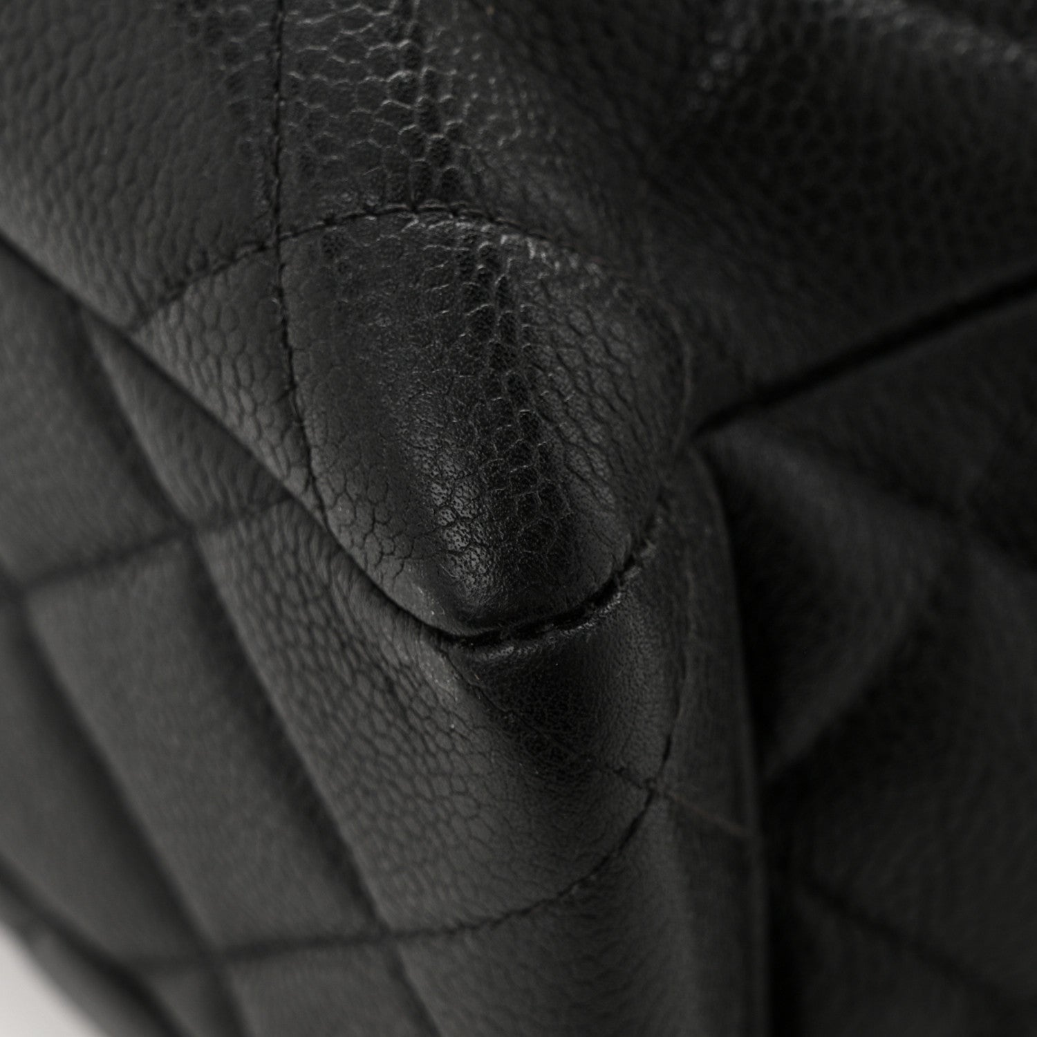 Chanel Caviar Quilted Shopping Tote Black 15 of 18
