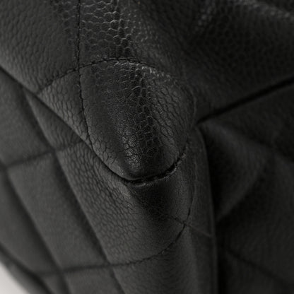 Chanel Caviar Quilted Shopping Tote Black 15 of 18
