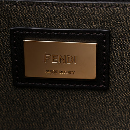 Fendi Zucca Spalmati Small Roll Tote Tobacco Moro 6 of 13