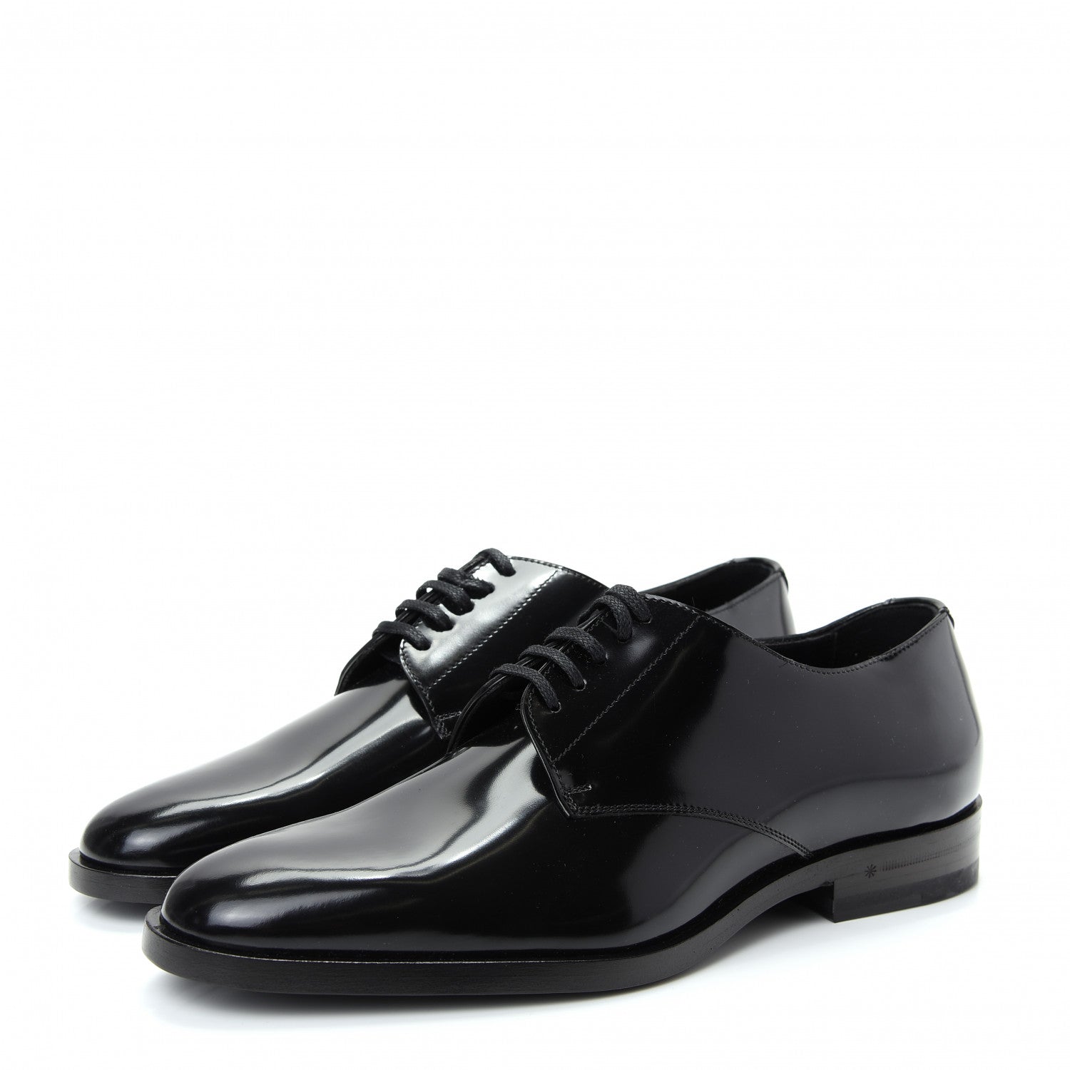 Saint Laurent Patent Calfskin Montaigne 25 Uniform 38 Black 3 of 11