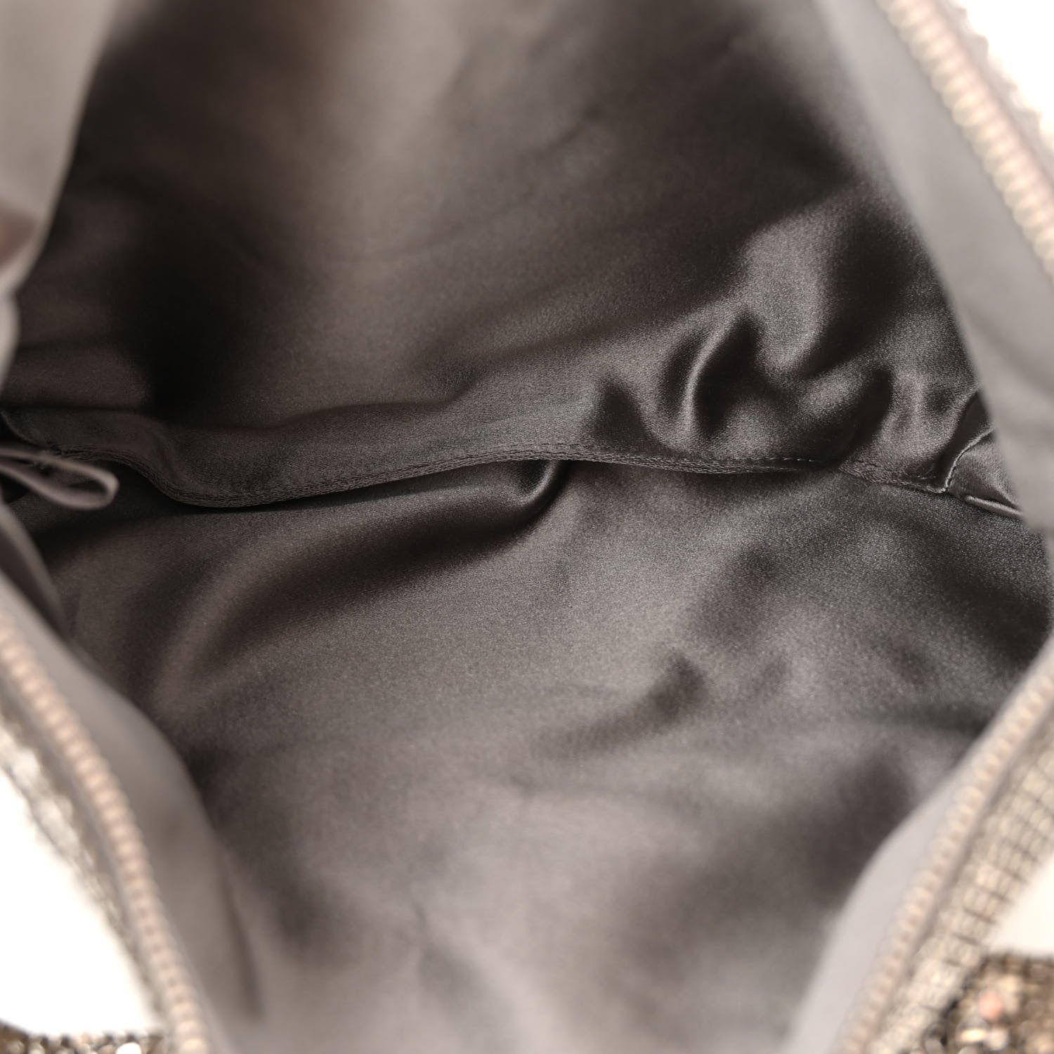 Jimmy Choo Metal Mesh Callie Tassel Shoulder Bag Silver 5 of 10