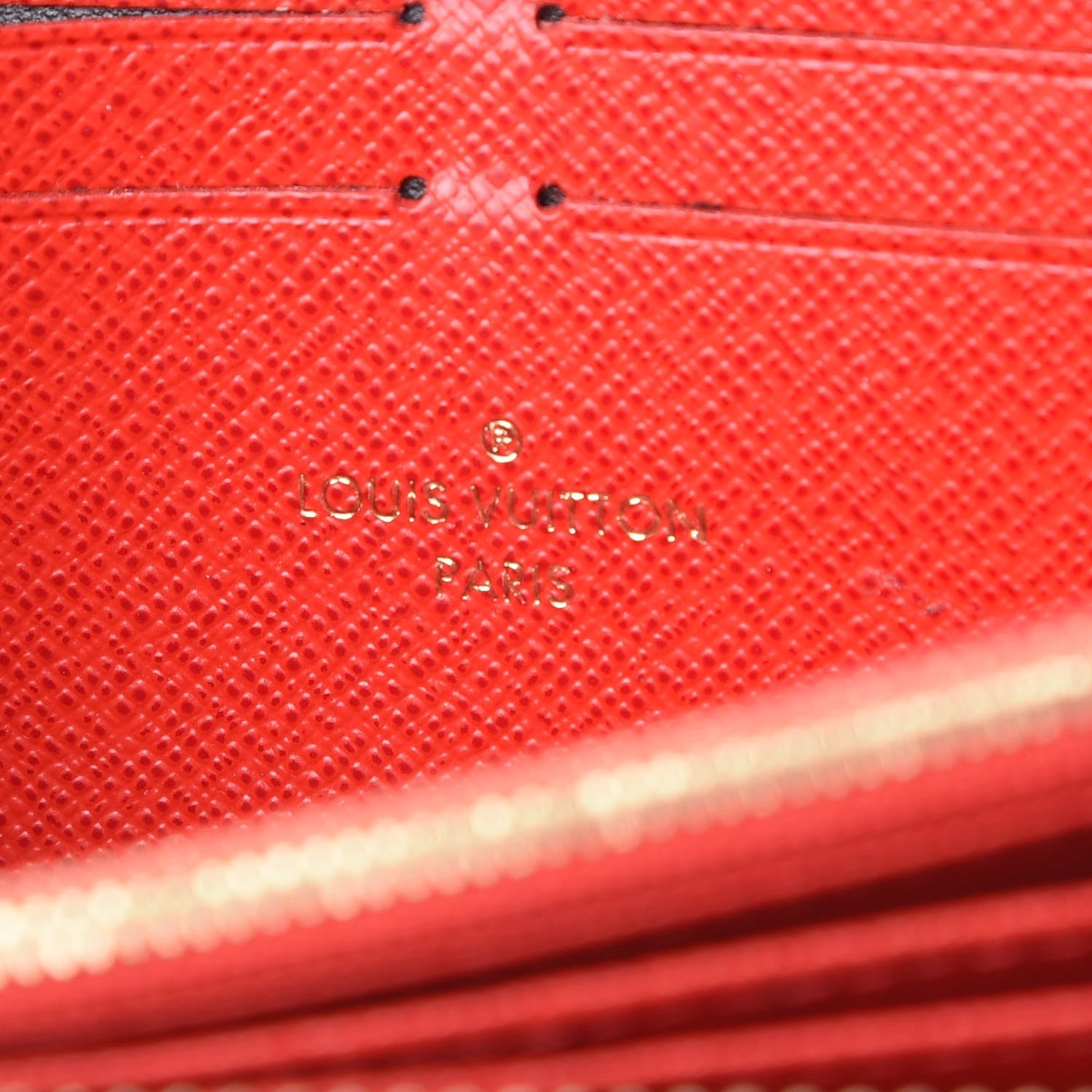 Louis Vuitton Monogram Zippy Wallet Coquelicot 6 of 9
