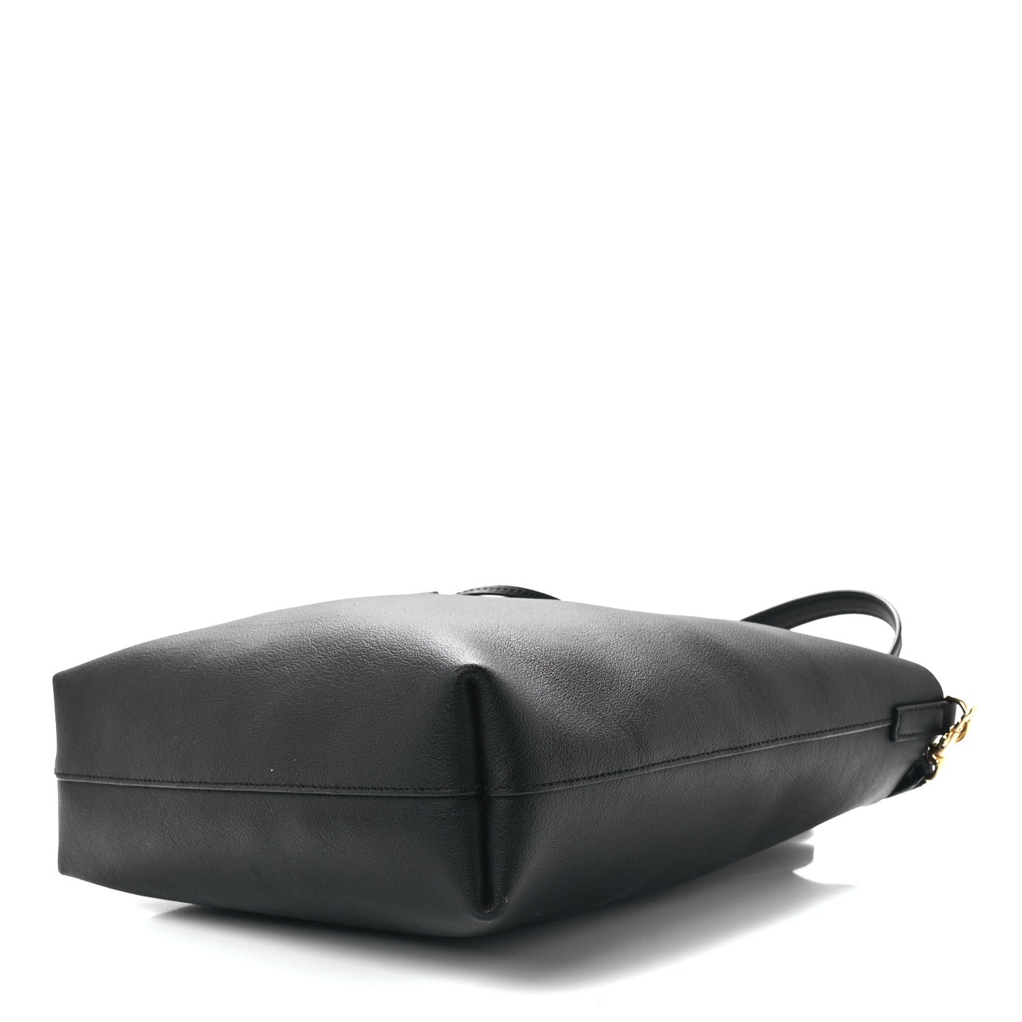 Calfskin Toy Shopping Tote Black