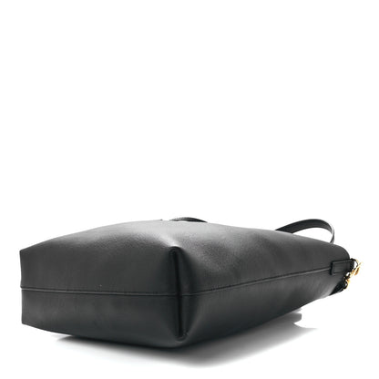 Saint Laurent Calfskin Toy Shopping Tote Black 9 of 11