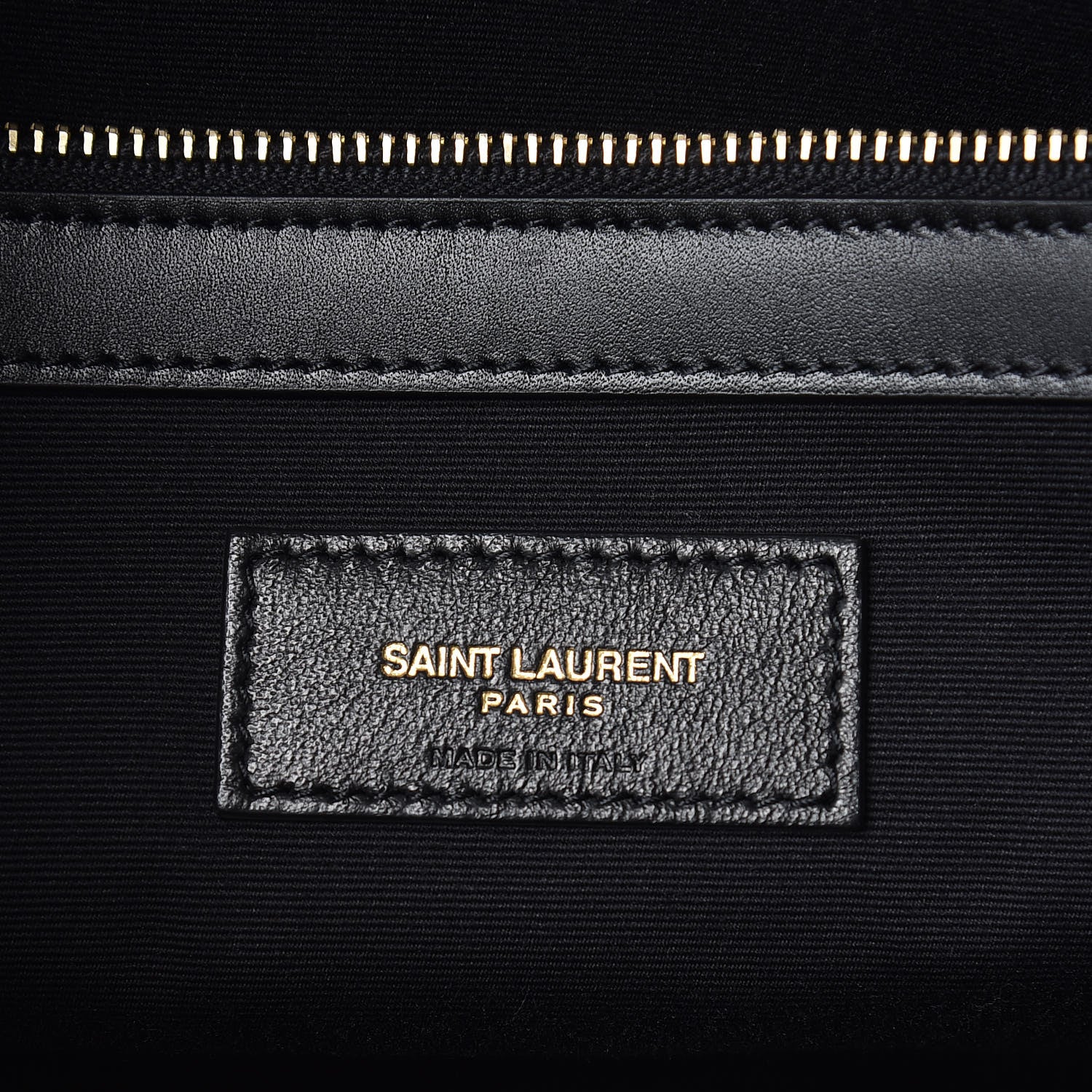 Saint Laurent Canvas Calfskin Medium Manhattan Shopper Tote Natural Black 6 of 9