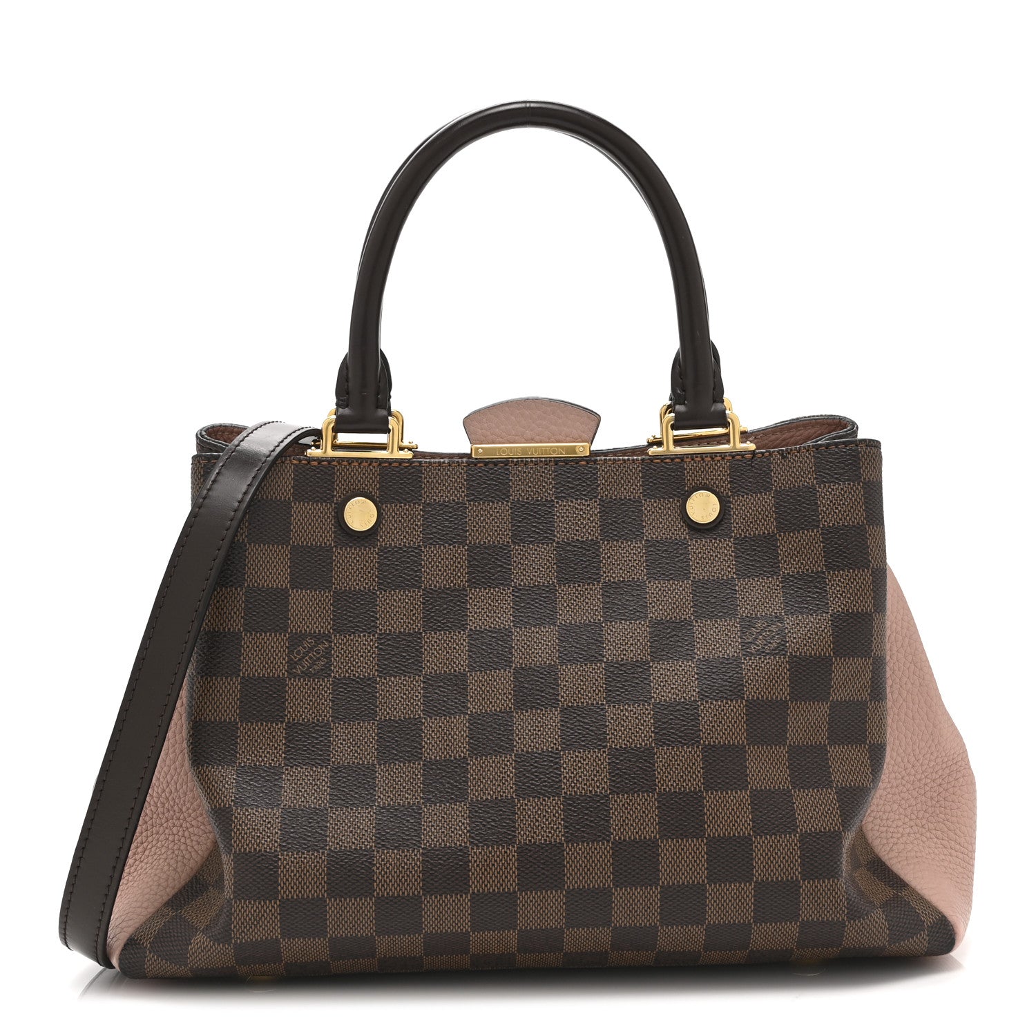 Louis Vuitton Damier Ebene Cuir Taurillon Brittany Magnolia 1 of 10
