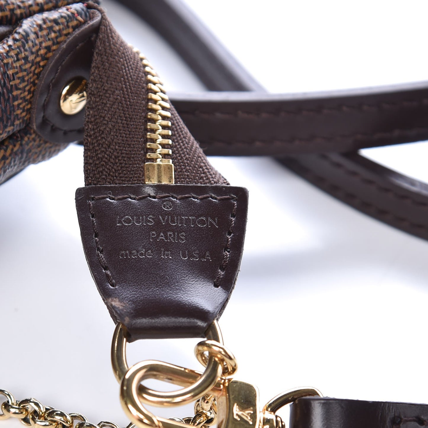 Damier Ebene Eva Clutch