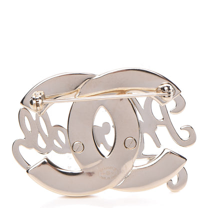 Chanel x Pharrell Williams Crystal Brooch Gold 3 of 5
