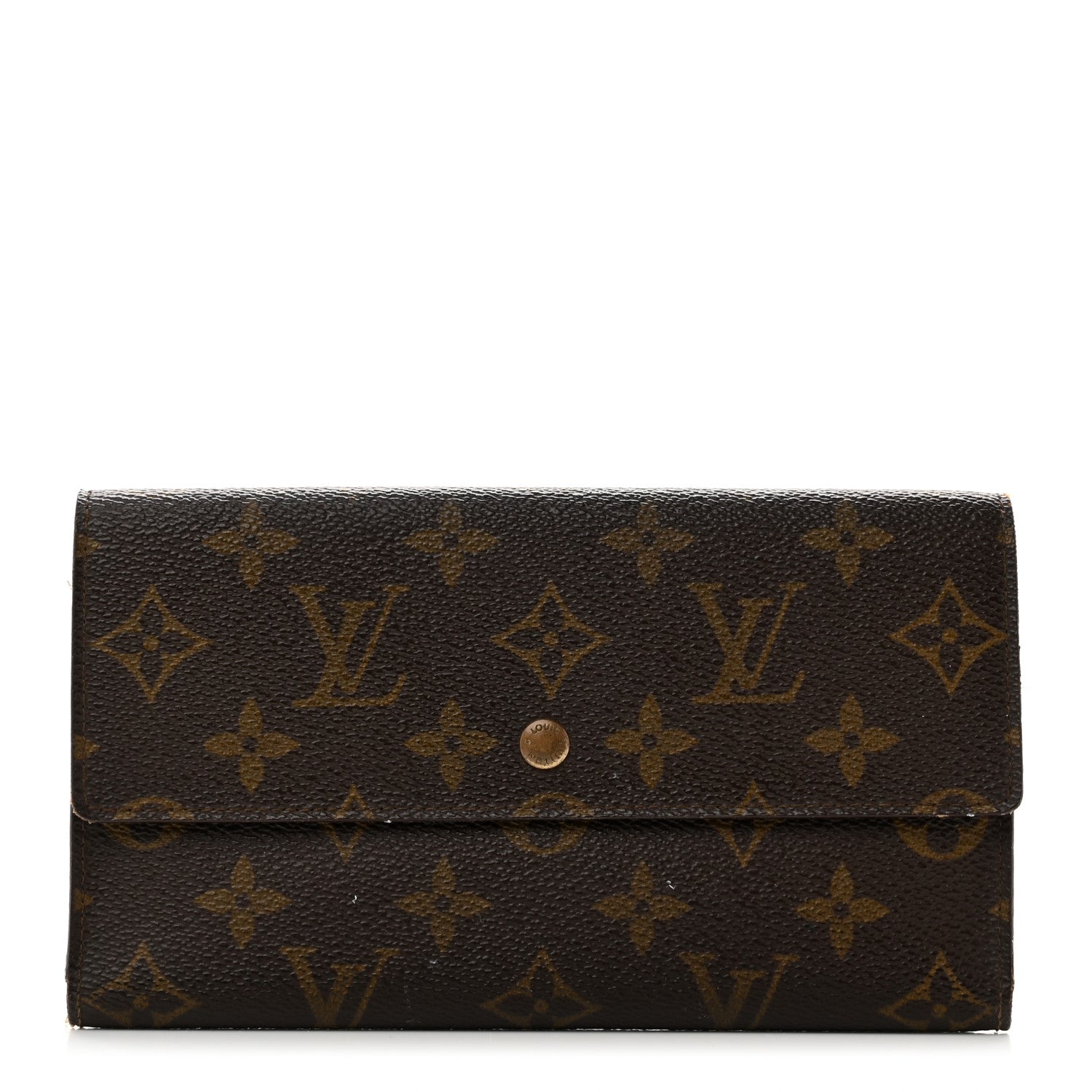 Louis Vuitton Monogram Porte Tresor International Wallet 1 of 9