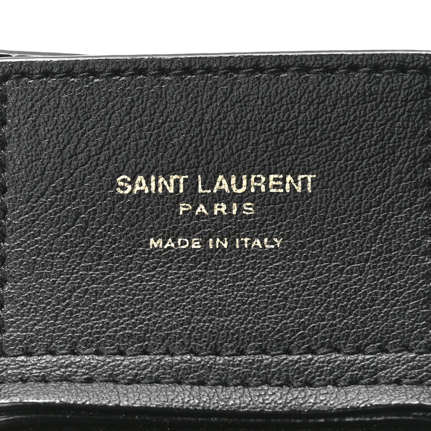 Calfskin Toy Shopping Tote Black