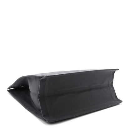 Saint Laurent Linen Calfskin Rive Gauche North South Tote Grey 4 of 10