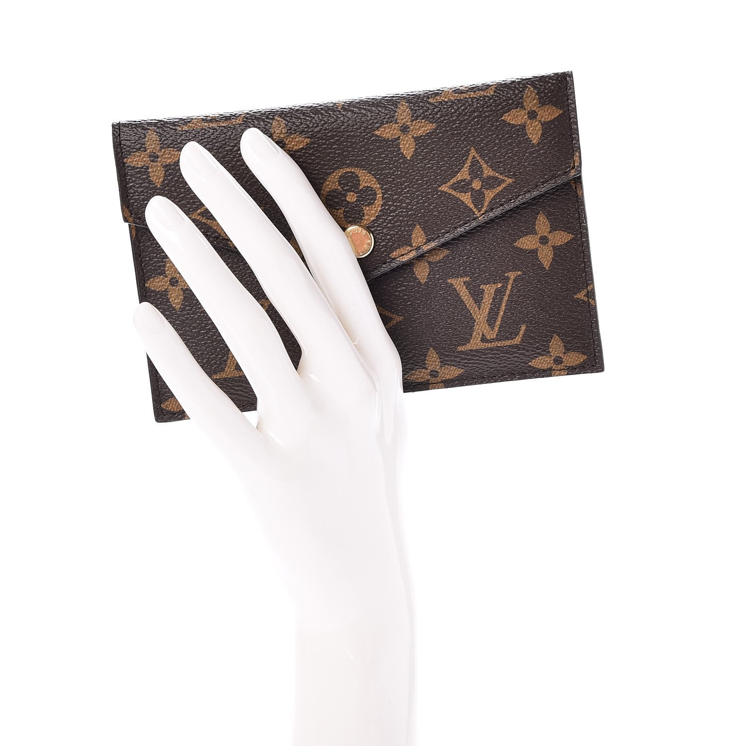 Louis Vuitton Monogram Daily Organizer Envelope Insert Black 2 of 7