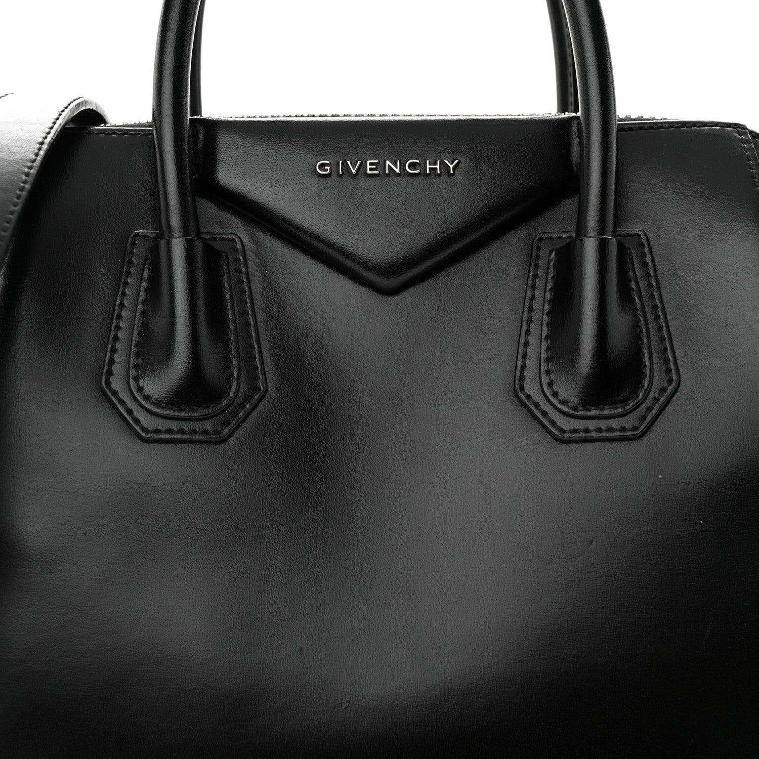 Givenchy Shiny Lord Calfskin Small Antigona Black 8 of 14