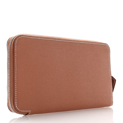 Hermes Epsom Silk'In Wallet Gold 3 of 8