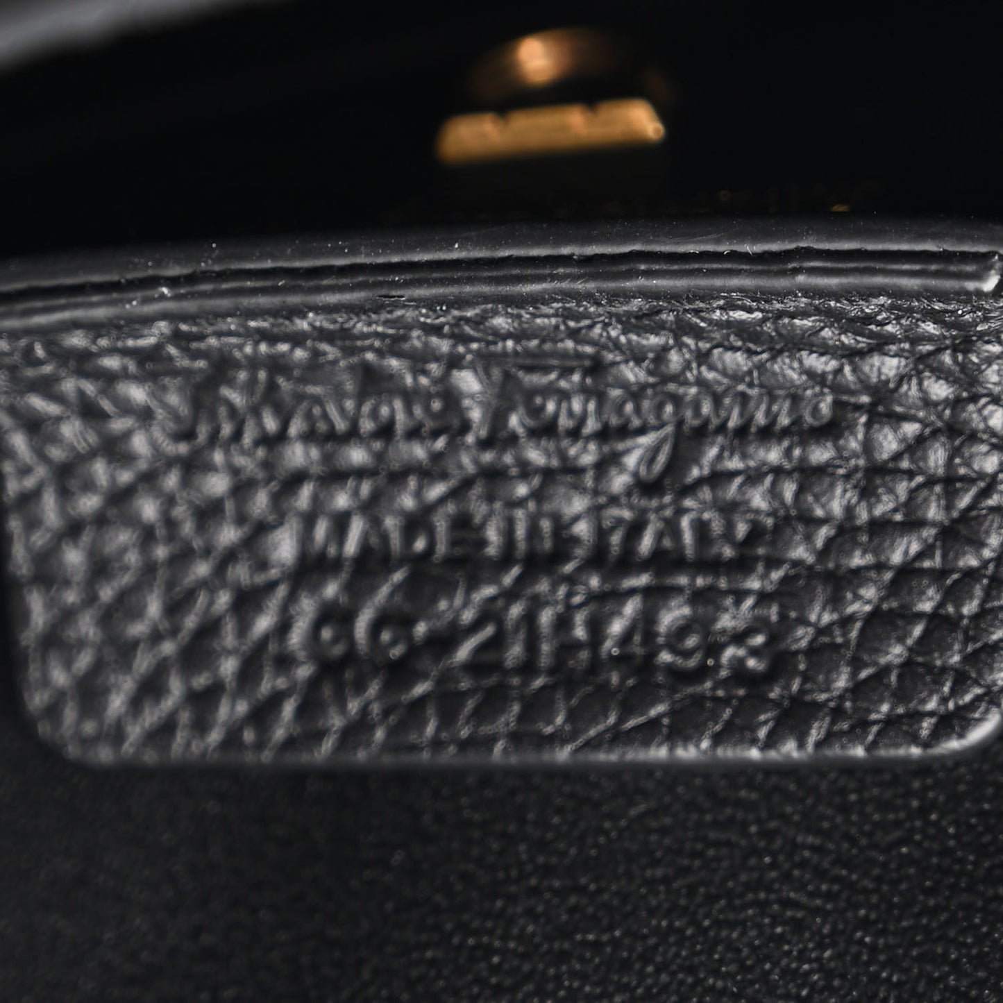Calfskin Small Margot Top Handle Satchel Black