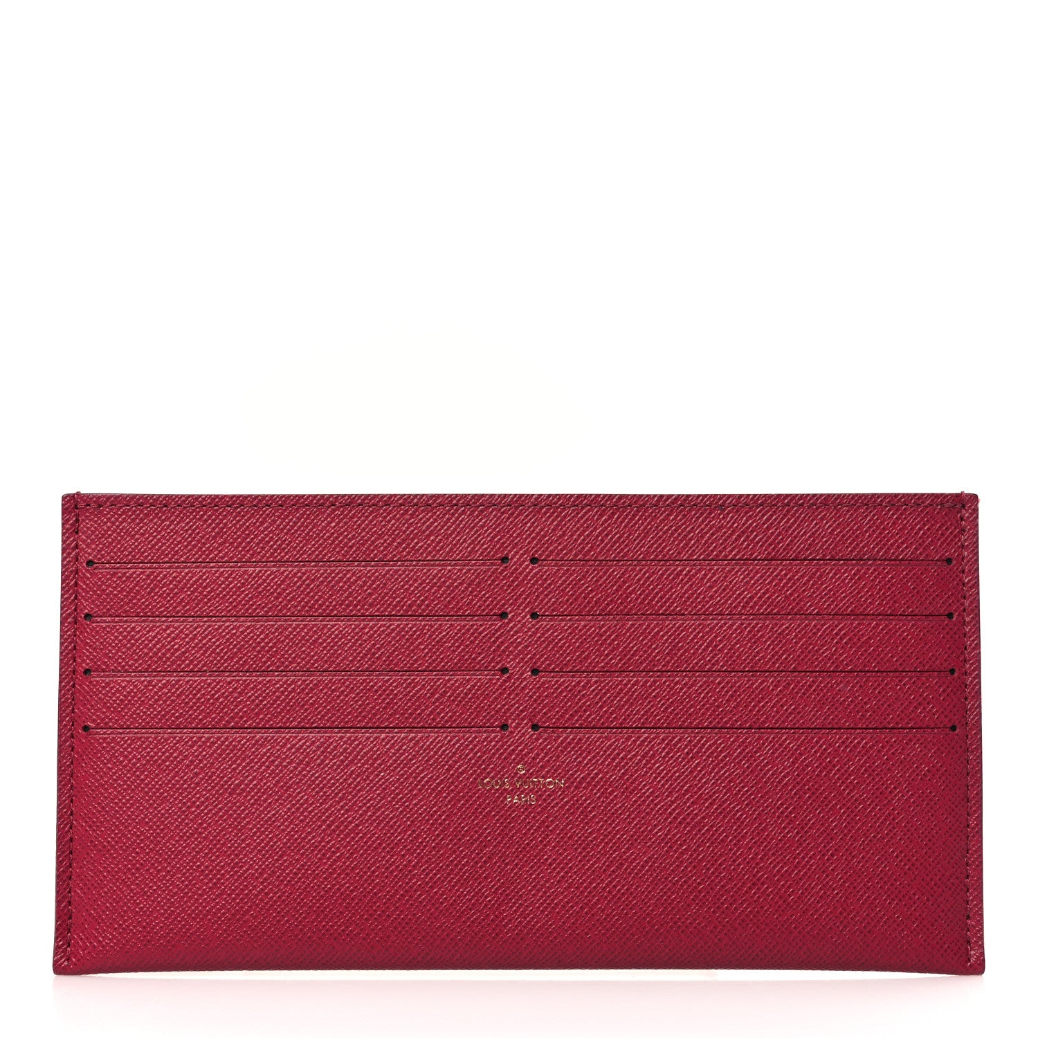 Louis Vuitton Calfskin Felicie Card Holder Insert Fuchsia 1 of 7
